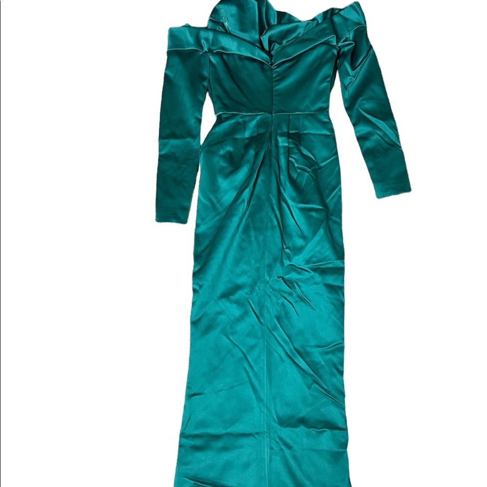 House of CB ‘Sienna’ Emerald Green Dress New-Size XS *RARE - Picture 6 of 9